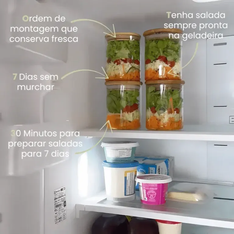 Organização da Salada